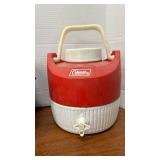 Small Artic Zone cooler and Small Coleman drink dispenser jug