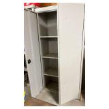 Cabinet 72 inches tall, 36 inches wide and 18 inches deep
