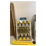 Sandpaper, Bit Sets, folding ruler and more