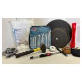 T handle driver, wrench set, cord organizers and more