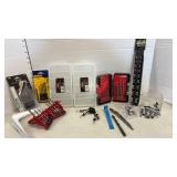 Drill bits, Sockets, parts organizers and more