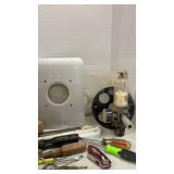 Garage Items, including Starrett ProSite Miter Protractor