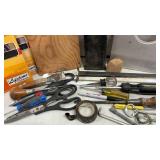 Garage Items, including Starrett ProSite Miter Protractor