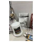 Gravity Feed Spray Gun and Holder, Chain, hooks and more