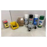 Garage Items  including a leg dolly
