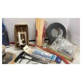 Doweling Jig, Hex KeySet, Pneumatic Orbital Sander and more
