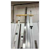 T Squares, Levels, metal rulers and more