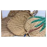 Large Palm Leaf Fans
