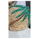 Large Palm Leaf Fans