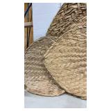 Large Palm Leaf Fans