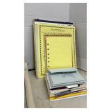 Paper Cutter, Notebooks and greeting cards