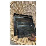 Large Basket, wooden flower needs repair, and more