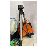 Tripod, bags, homemade utensil holders and more