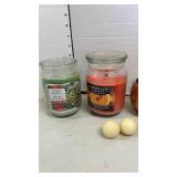Candles and Candle holders
