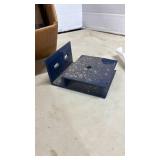 Box of Metal Brackets 5 inches by 4 inches