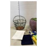 Magna Screen, Metal basket, planter and more