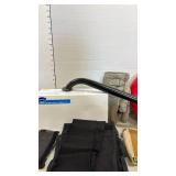 Balancing Wobble Cushion. Box of Dry Wipes, Grab Bar and braces