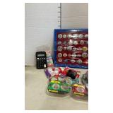 Political Button Collection, Plastic Tips, Boomz Speaker and More