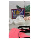 Iron Storage Case, Gone Fishing Wall Decor, face masks and brackets and More