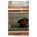Record Albums including Tennessee Ernie Ford, Beach Boys Christmas, Songs of Faith