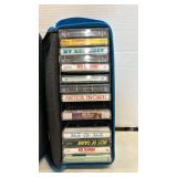 Two Cassette Cases with Cassettes