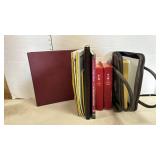 Bible with carrier, Methodist Hymnals, notebooks and more