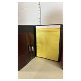 Bible with carrier, Methodist Hymnals, notebooks and more