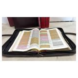 Bible with carrier, Methodist Hymnals, notebooks and more