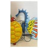 Metal Wall Decor Ocean Themed