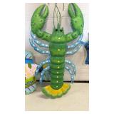 Metal Wall Decor Ocean Themed