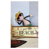 Fun pool and patio signs