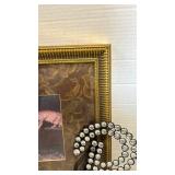 Framed Art 13 1/2 x 16 and a PARIS  wall hanging