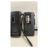Micro cassette Recorder and Sony Walkman Cassette Player