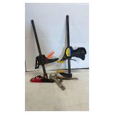 Clamps, ViceGrip and hex key wrenches