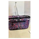 Insulated Fabric Basket, two insulated bags