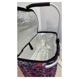 Insulated Fabric Basket, two insulated bags