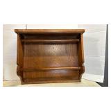 Wooden Shelf Wall Unit 22x27x7