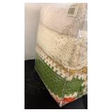 Crochet throw blankets