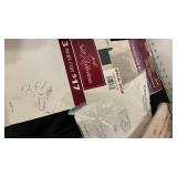 Sleeve board ironing board, panty hose and padded hangers