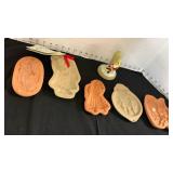 Terracotta Christmas cookie cutters