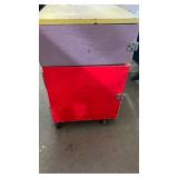 Small wooden storage box