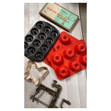 Griswold Patty molds, vintage apple corer and more