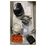 Omelette maker, egg cookers and more