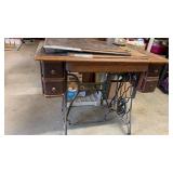 Antique sewing machine cabinet 29x36x18