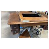 Antique sewing machine cabinet 29x36x18