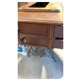 Antique sewing machine cabinet 29x36x18