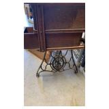 Antique sewing machine cabinet 29x36x18