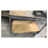 Rolling cart 31x36x24 and partial board