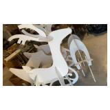 Sleigh with 3 reindeer 34x50x25 reindeer 60x38
