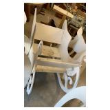 Sleigh with 3 reindeer 34x50x25 reindeer 60x38